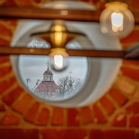 Luxurious In A Historic Fire Tower With Old Town View 公寓 维尔纽斯